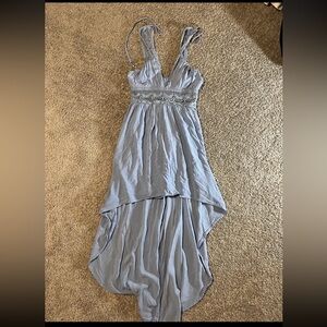 Rue21 Light Blue High-Low Dress L